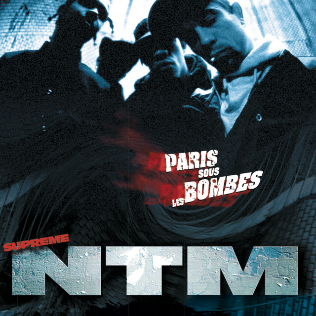 Suprême NTM - Paris Sous Les Bombes Album Cover [Metaalprint]