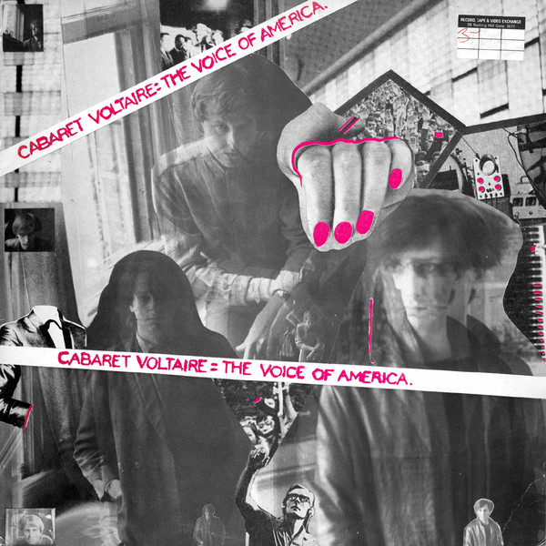 Cabaret Voltaire - The Voice Of America Album Cover [Metaalprint]
