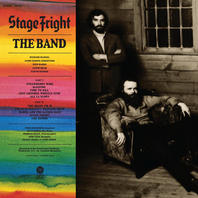 The Band - Stage Fright Album Cover [Metaalprint]