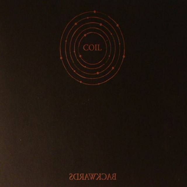 Coil - Backwards Album Cover [Metaalprint]