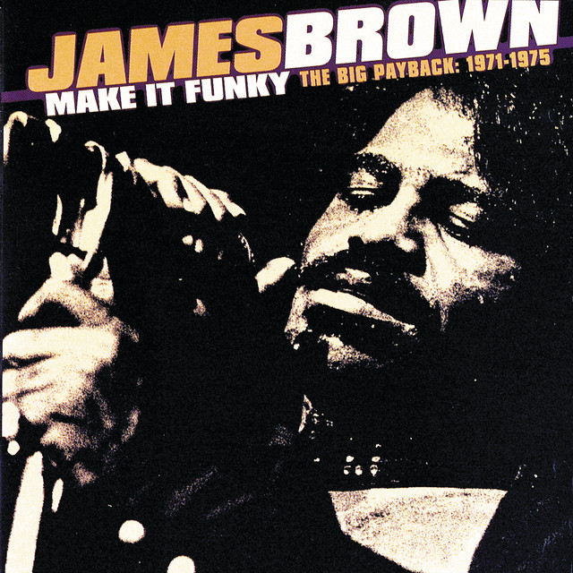 James Brown - There It Is Album Cover [Metaalprint]