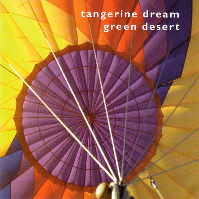 Tangerine Dream - Green Desert Album Cover [Metaalprint]