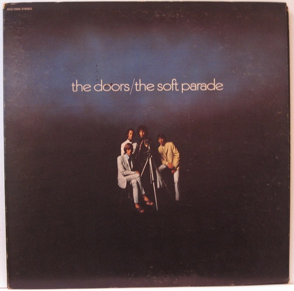 The Doors - The Soft Parade Album Cover [Metaalprint]