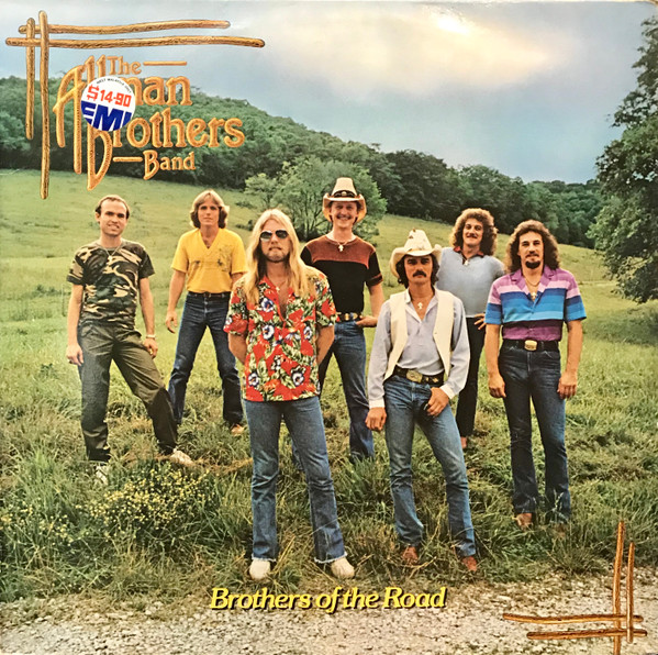 The Allman Brothers Band - Brothers Of The Road Album Cover [Metaalprint]