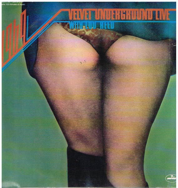 The Velvet Underground - 1969 Velvet Underground Live With Lou Reed Album Cover [Metaalprint]