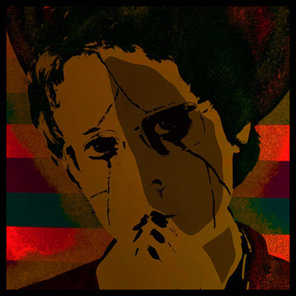 Edward Ka-Spel - AaΔzhyd China Doll Album Cover [Metaalprint]