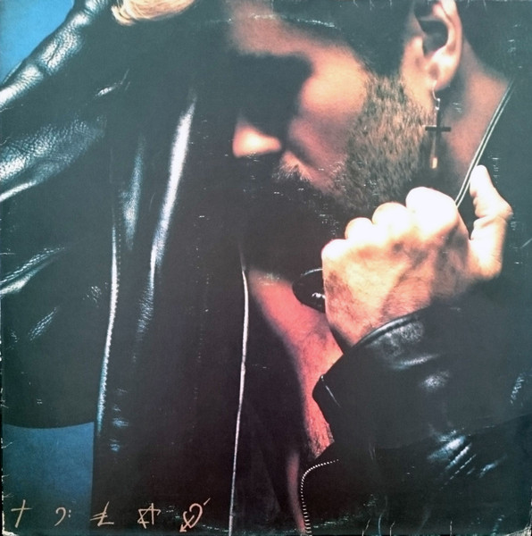 George Michael - Faith Album Cover [Metaalprint]