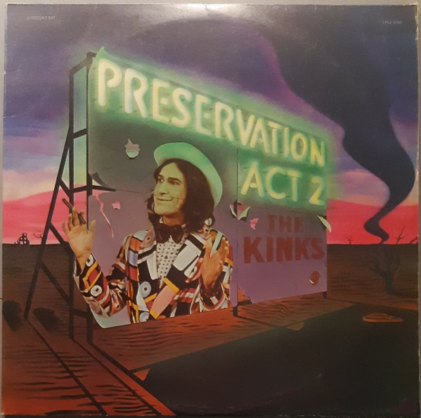 The Kinks - Preservation Act 2 Album Cover [Metaalprint]
