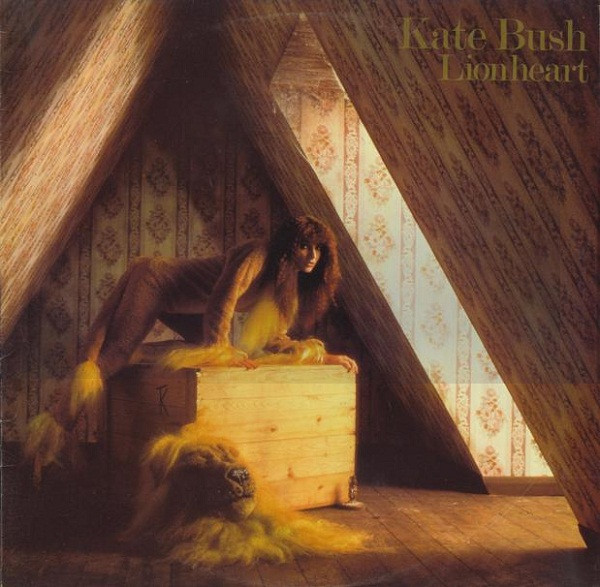 Kate Bush - Lionheart Album Cover [Metaalprint]