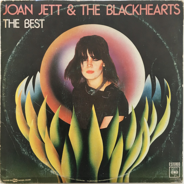 Joan Jett & The Blackhearts - The Best Album Cover [Metaalprint]