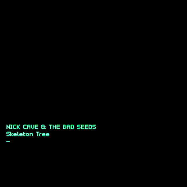 Nick Cave & The Bad Seeds - SKELETON TREE Album Cover [Metaalprint]