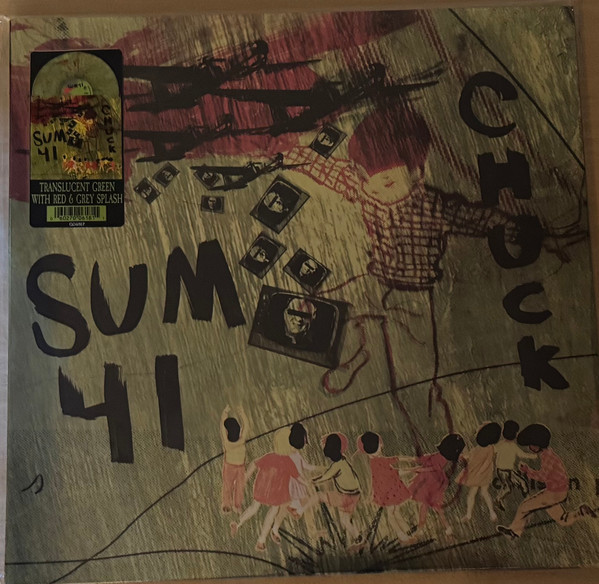 Sum 41 - Chuck Album Cover [Metaalprint]