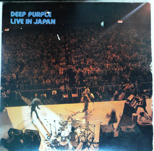 Deep Purple - Live In Japan Album Cover [Metaalprint]