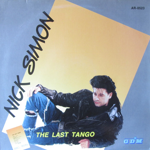 Nick Simon - The Last Tango Album Cover [Metaalprint]
