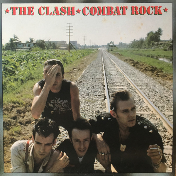 The Clash - Combat Rock Album Cover [Metaalprint]