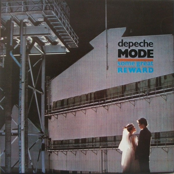 Depeche Mode - Some Great Reward Album Cover [Metaalprint]