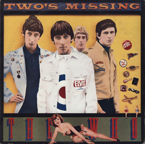 The Who - Two's Missing Album Cover [Metaalprint]