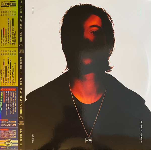 Nekfeu - Cyborg Album Cover [Metaalprint]