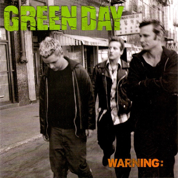 Green Day - Warning: Album Cover [Metaalprint]