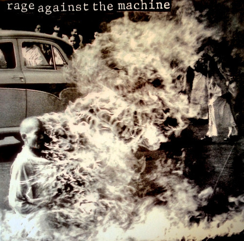 Rage Against The Machine - Rage Against The Machine Album Cover [Metaalprint]