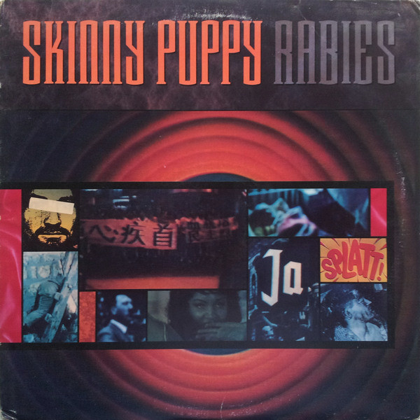 Skinny Puppy - Rabies Album Cover [Metaalprint]