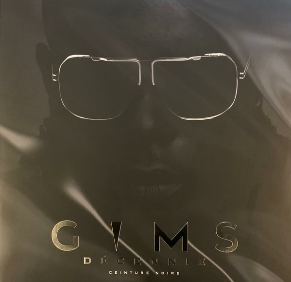 Maitre Gims - Ceinture Noire [Décennie] Album Cover [Metaalprint]
