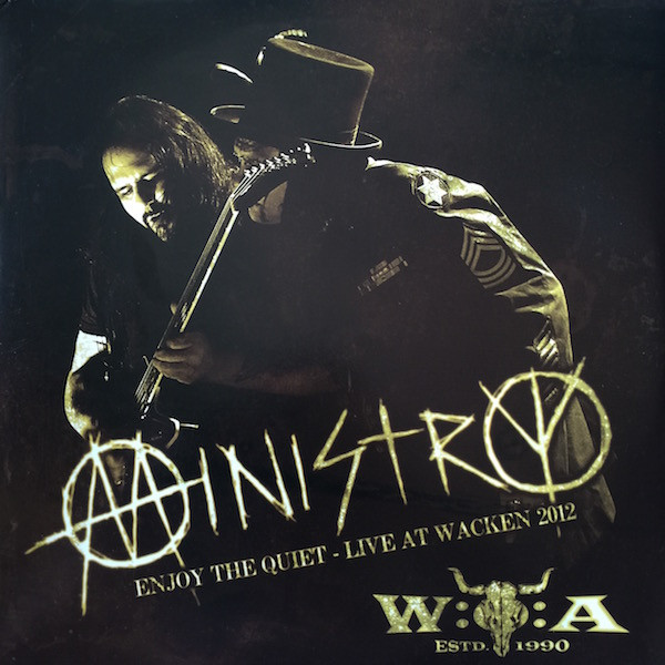 Ministry - Live At Wacken 2012 Album Cover [Metaalprint]