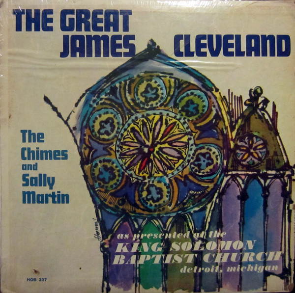 Rev. James Cleveland, Sallie Martin, The Original Gospel Chimes - The Great James Cleveland Album Cover [Metaalprint]