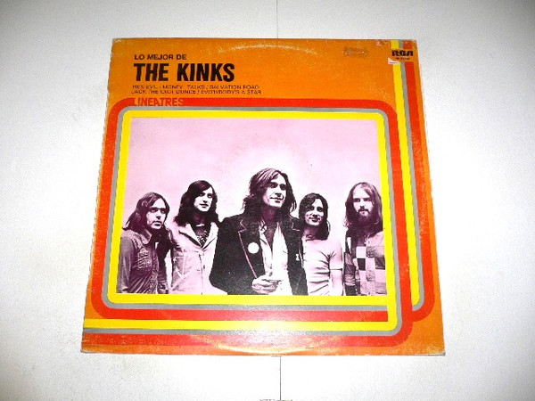 The Kinks - Lo Mejor De The Kinks Album Cover [Metaalprint]