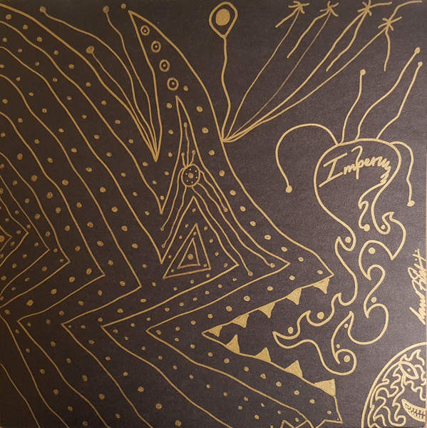 Current 93 - Imperium Album Cover [Metaalprint]