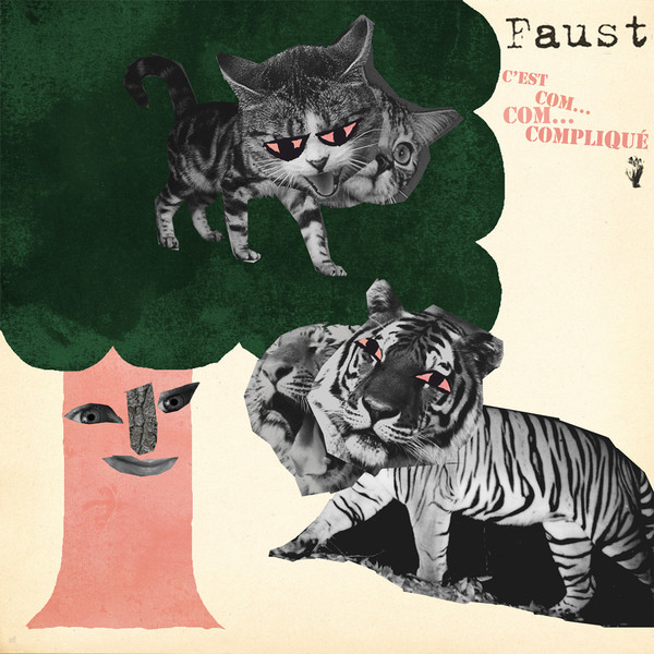 Faust (7) - C'est Com... Com... Compliqué Album Cover [Metaalprint]