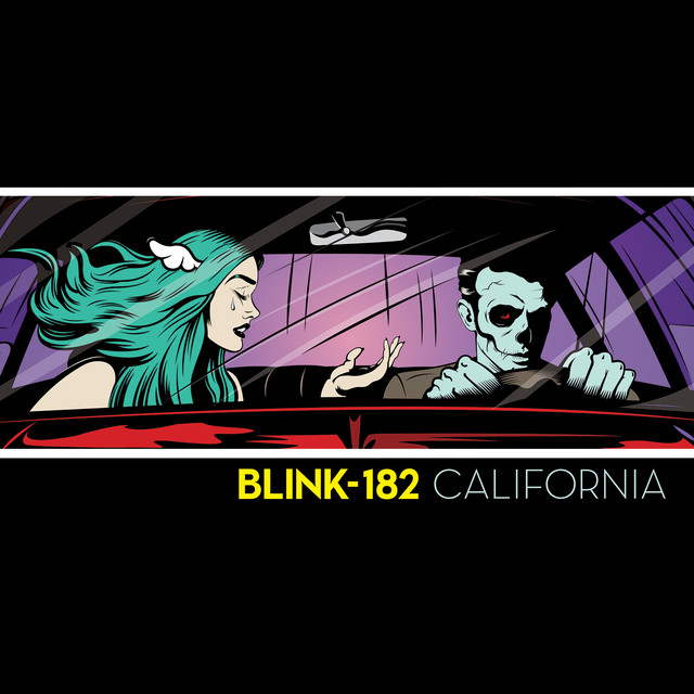 Blink-182 - California Album Cover [Metaalprint]