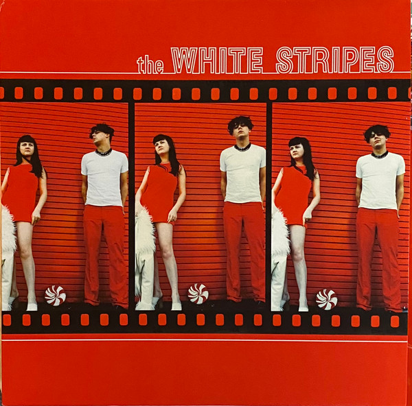 The White Stripes - The White Stripes Album Cover [Metaalprint]