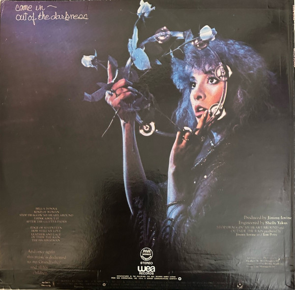 Stevie Nicks - Bella Donna Album Cover [Metaalprint]