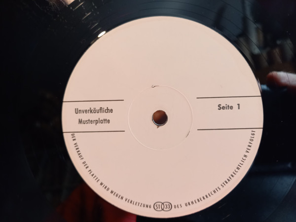 Jan Davids, Marcus Neu - Meine Stadt Album Cover [Metaalprint]