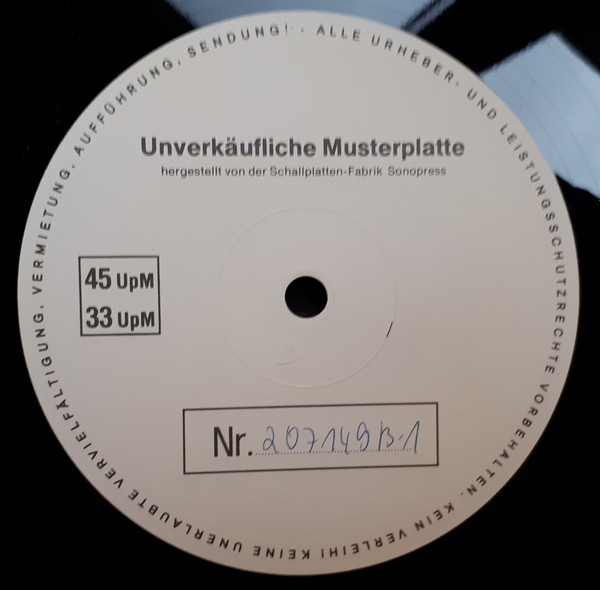 Cabaret Voltaire - The Covenant, The Sword And The Arm Of The Lord Album Cover [Metaalprint]