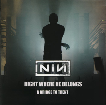 Nine Inch Nails - Right Where He Belongs Album Cover [Metaalprint]