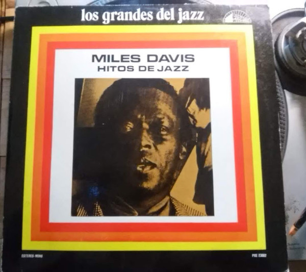 Miles Davis - Hitos Del Jazz Album Cover [Metaalprint]