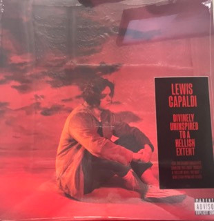 Lewis Capaldi - Divinely Uninspired To A Hellish Extent  Album Cover [Metaalprint]