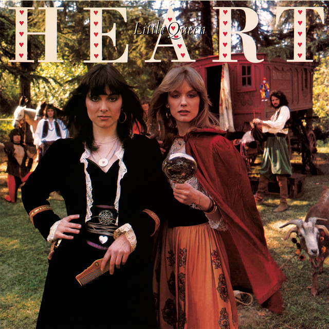 Heart - Barracuda Album Cover [Metaalprint]