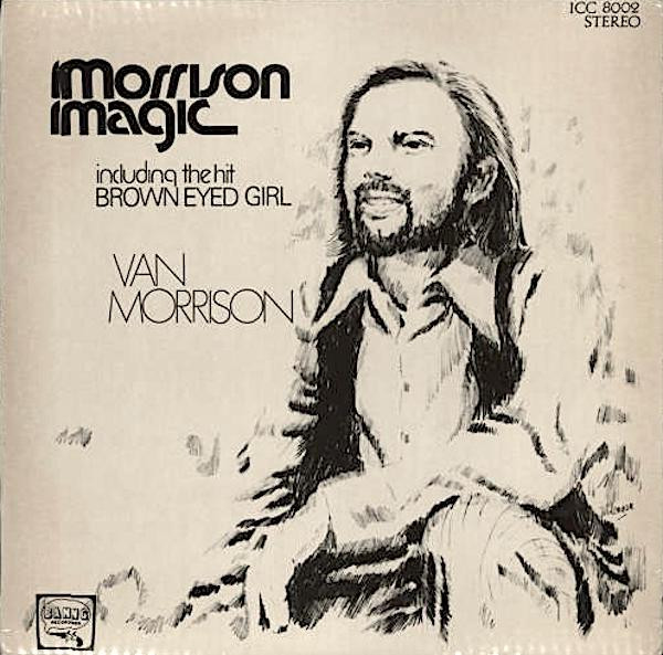 Van Morrison - Morrison Magic Album Cover [Metaalprint]