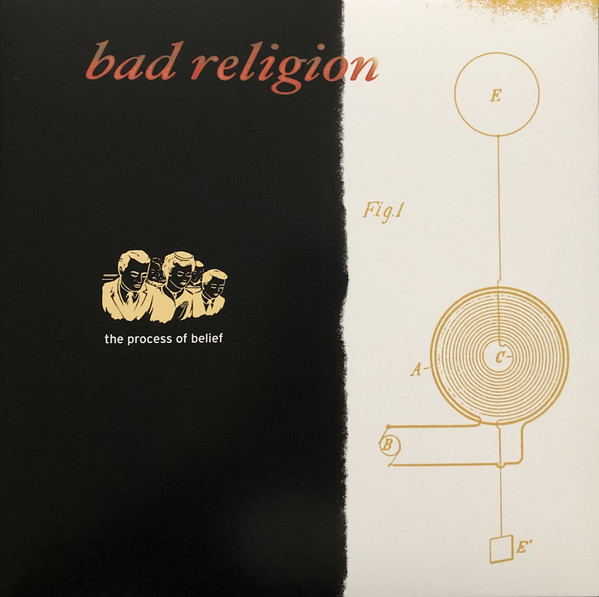 Bad Religion - The Process Of Belief Album Cover [Metaalprint]