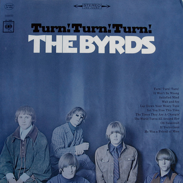 The Byrds - Turn! Turn! Turn! Album Cover [Metaalprint]