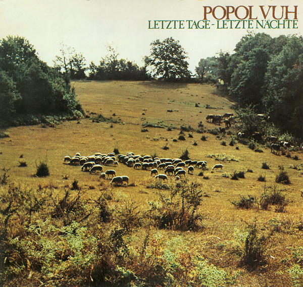 Popol Vuh - Letzte Nächte Album Cover [Metaalprint]