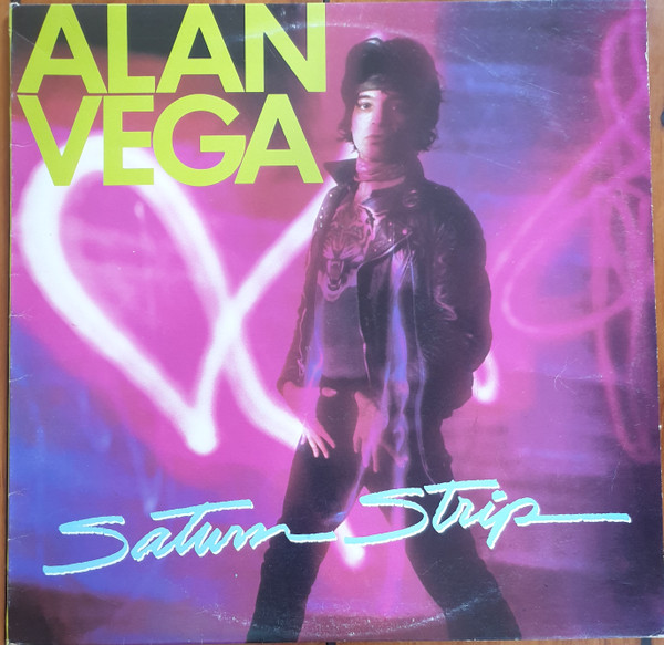 Alan Vega - Saturn Strip Album Cover [Metaalprint]