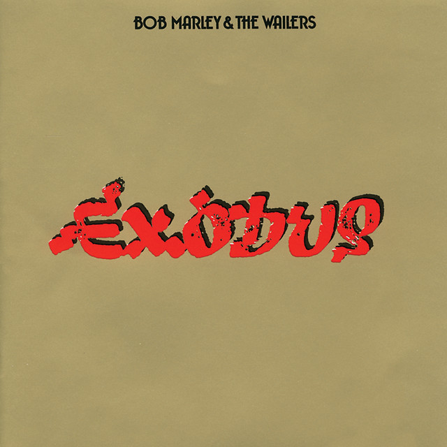 Bob Marley & The Wailers - Exodus Album Cover [Metaalprint]