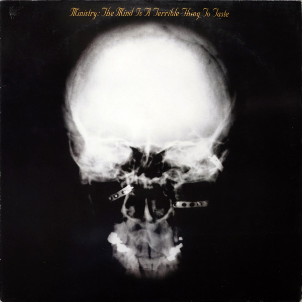 Ministry - The Mind Is A Terrible Thing To Taste Album Cover [Metaalprint]