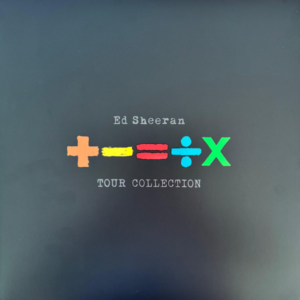 Ed Sheeran - +-=÷× (Tour Collection) Album Cover [Metaalprint]