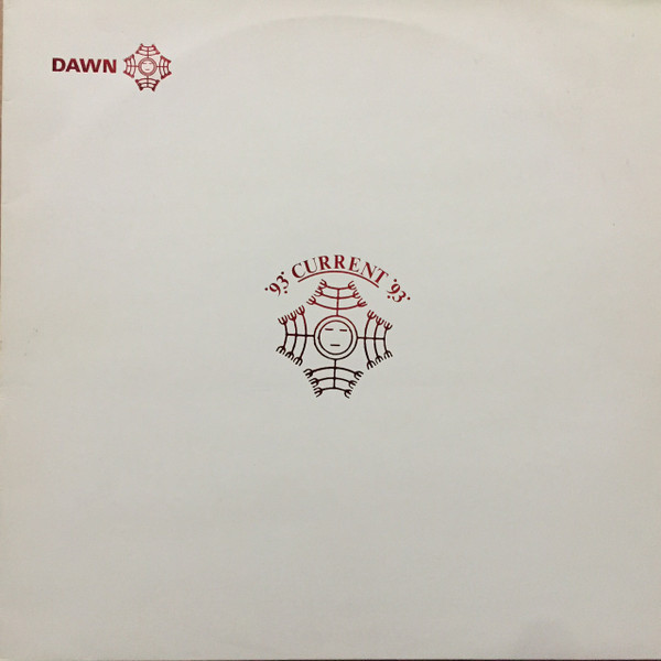 Current 93 - Dawn Album Cover [Metaalprint]