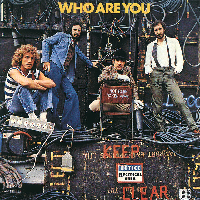 The Who - Who Are You Album Cover [Metaalprint]